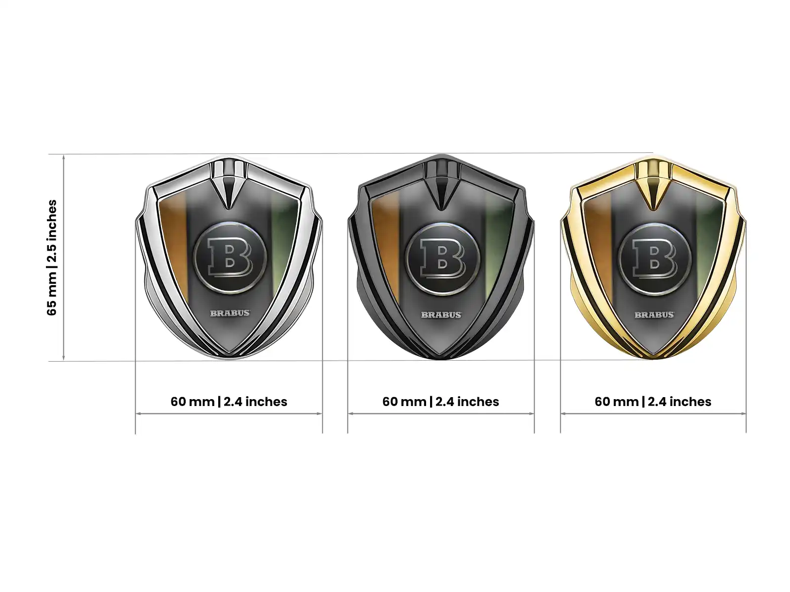 Brabus Emblem Metall Abzeichen Limitiert Edition Premium Look